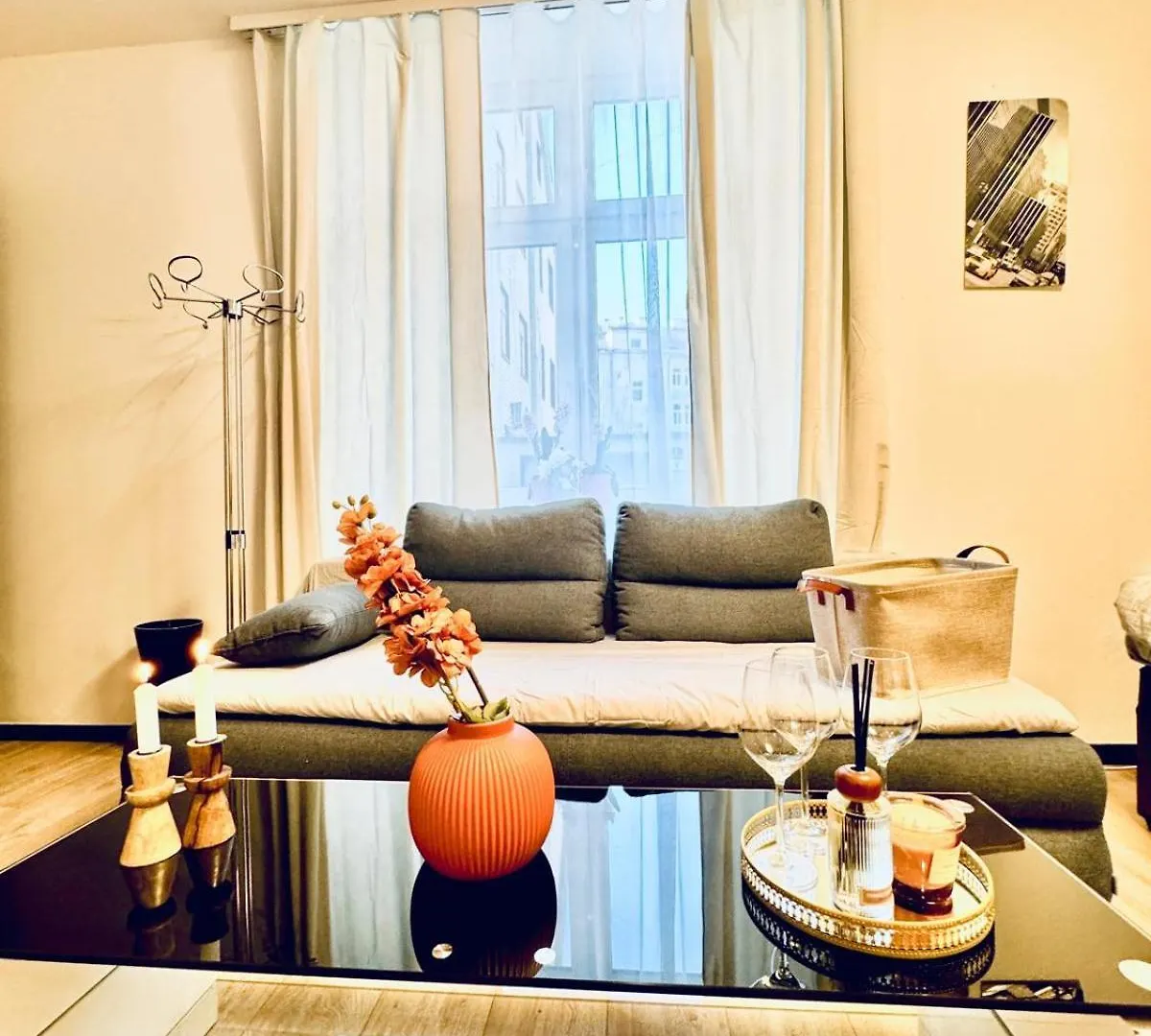 Central King Studio - 10 Mins Walk From Downtown Vienna Apartment
